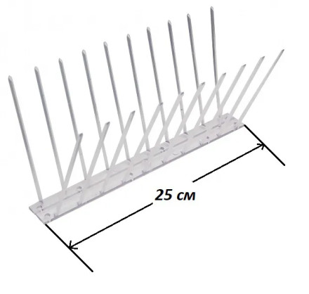 Шипы антиприсадные "Еж-стандарт" (10 шт.) Шипы антиприсадные "Еж-стандарт" (10 шт.)